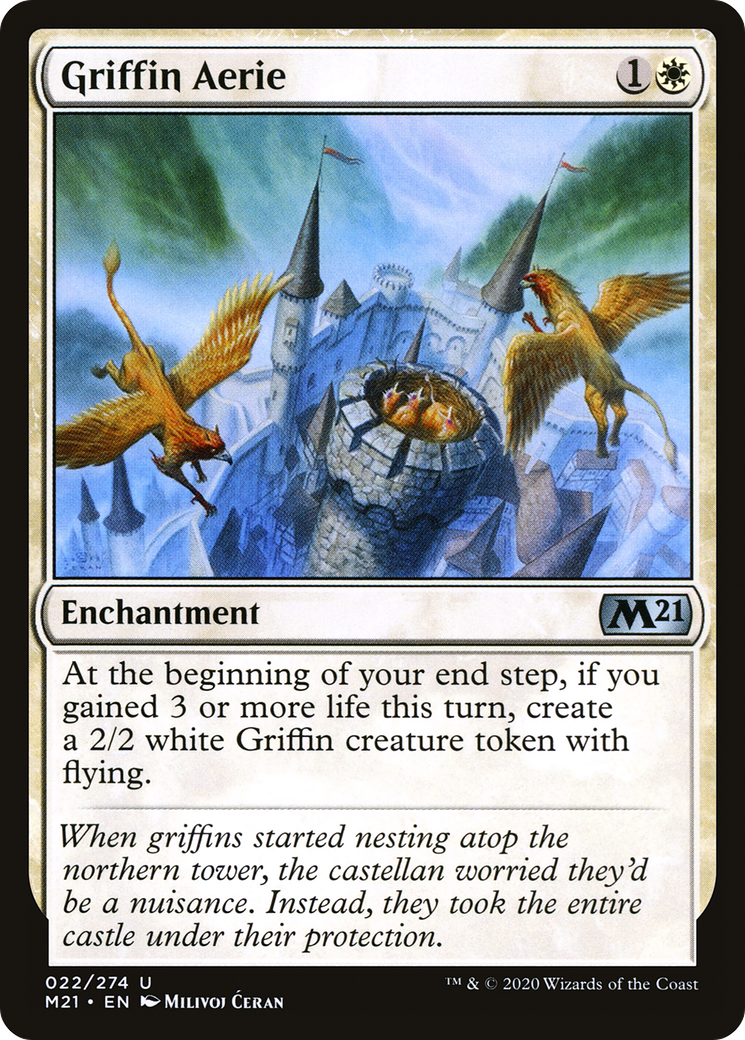 Griffin Aerie [Core Set 2021] | Grognard Games