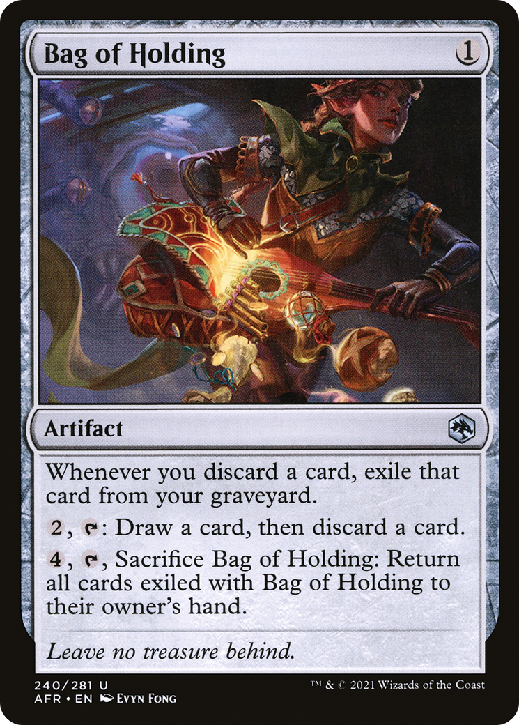 Bag of Holding [Dungeons & Dragons: Adventures in the Forgotten Realms] | Grognard Games