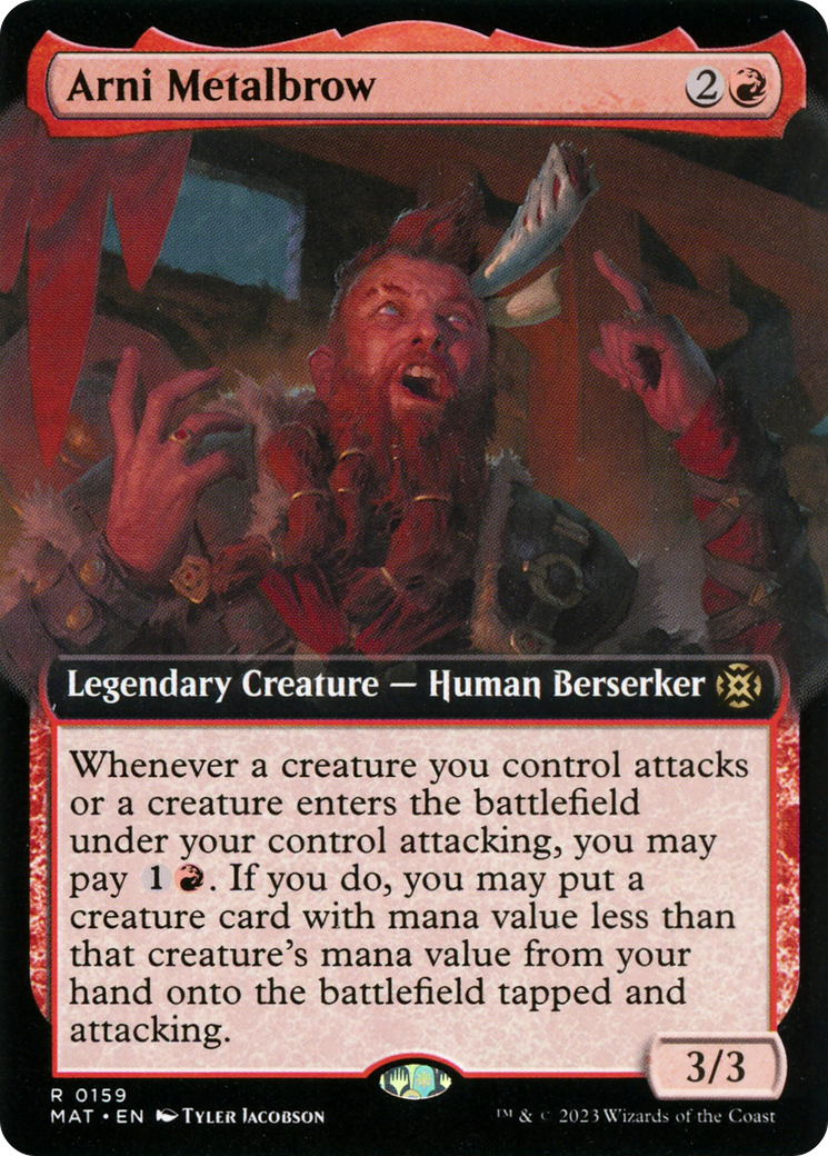 Arni Metalbrow (Extended Art) [March of the Machine: The Aftermath] | Grognard Games