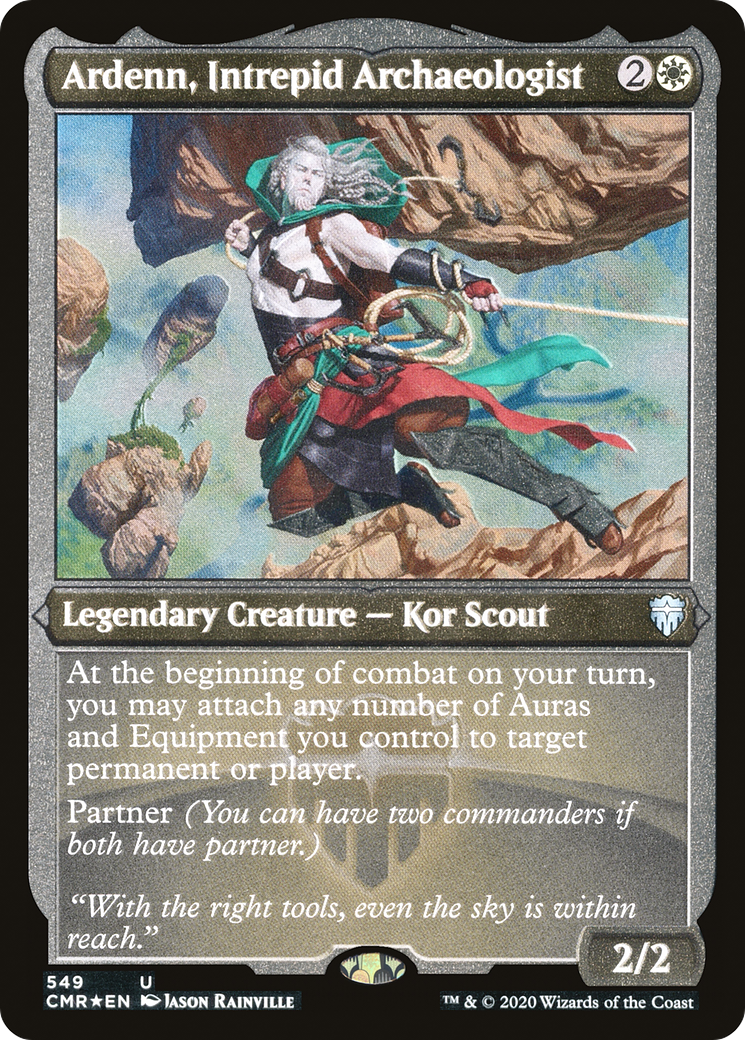 Ardenn, Intrepid Archaeologist (CMR-549) - Commander Legends Foil | Grognard Games