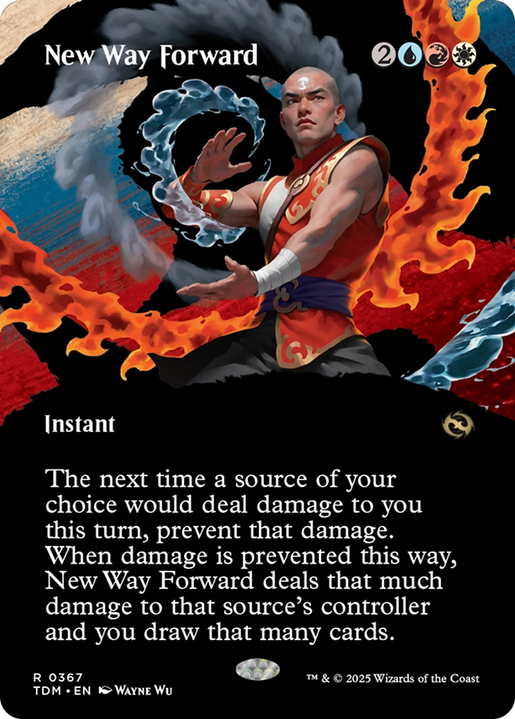 New Way Forward (Borderless) [Tarkir: Dragonstorm] | Grognard Games