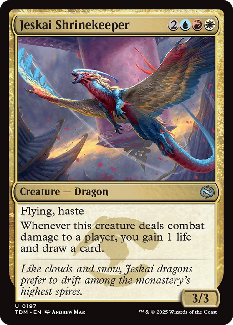 Jeskai Shrinekeeper [Tarkir: Dragonstorm] | Grognard Games