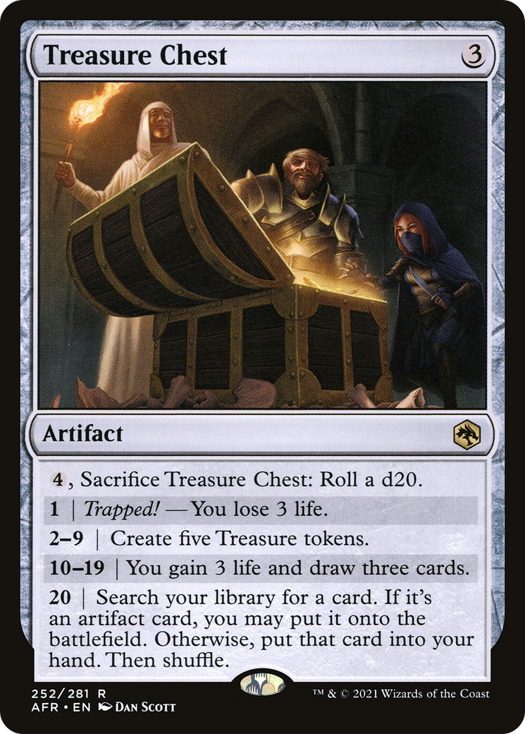 Treasure Chest [Dungeons & Dragons: Adventures in the Forgotten Realms] | Grognard Games