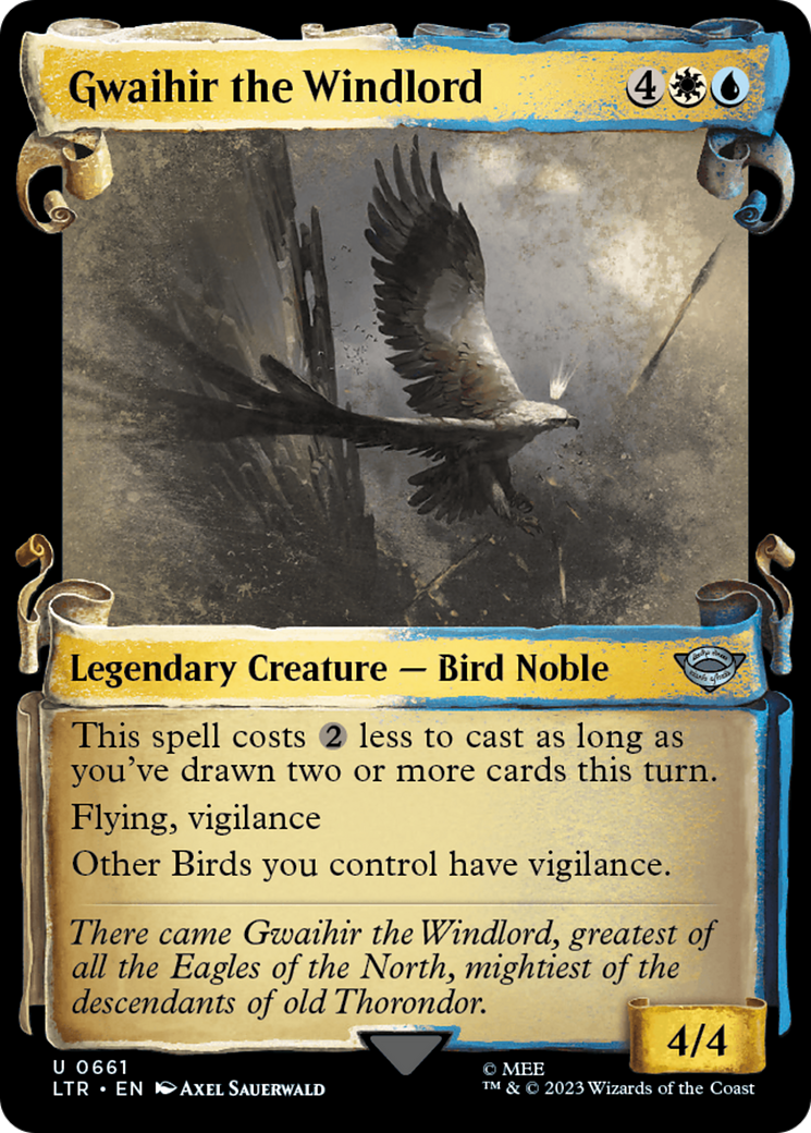 Gwaihir the Windlord [The Lord of the Rings: Tales of Middle-Earth Showcase Scrolls] | Grognard Games