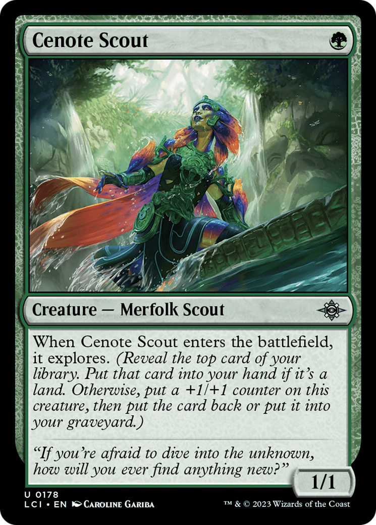 Cenote Scout [The Lost Caverns of Ixalan] | Grognard Games