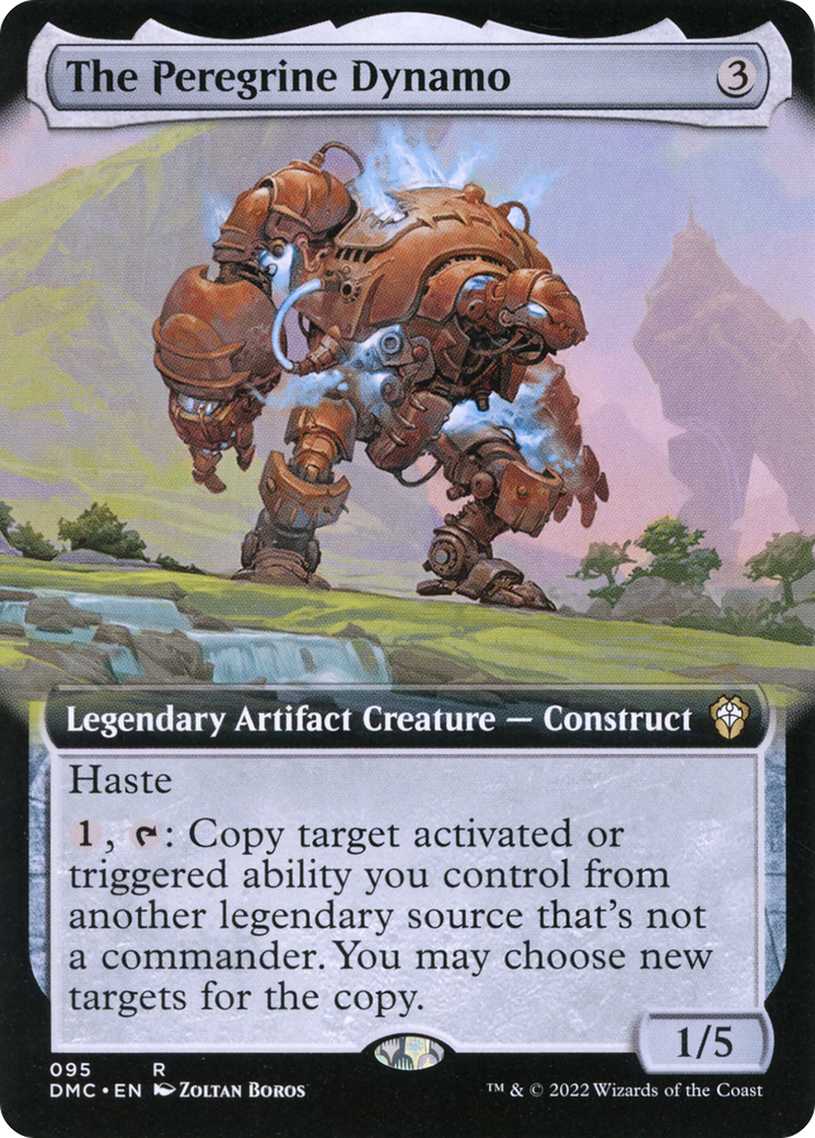 The Peregrine Dynamo (Extended Art) [Dominaria United Commander] | Grognard Games