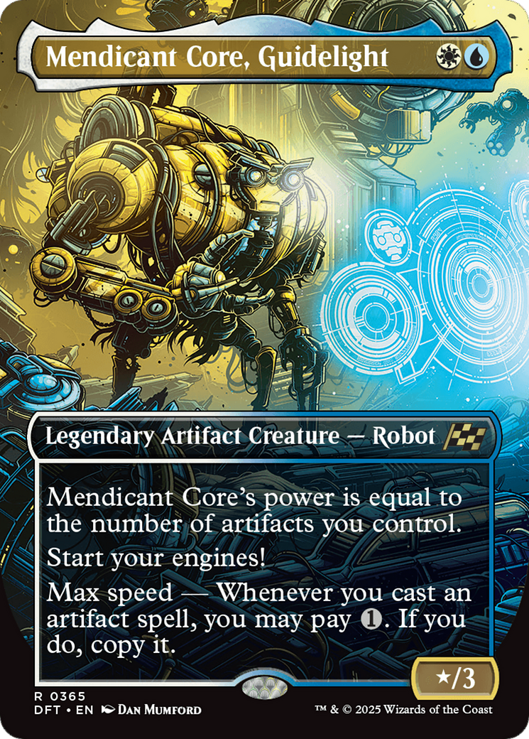 Mendicant Core, Guidelight (Borderless) [Aetherdrift] | Grognard Games