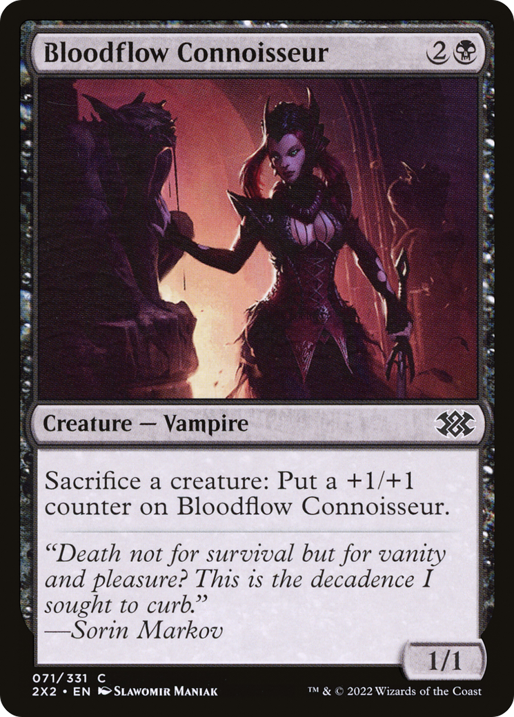 Bloodflow Connoisseur [Double Masters 2022] | Grognard Games