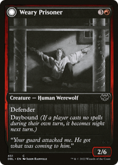 Weary Prisoner // Wrathful Jailbreaker [Innistrad: Double Feature] | Grognard Games