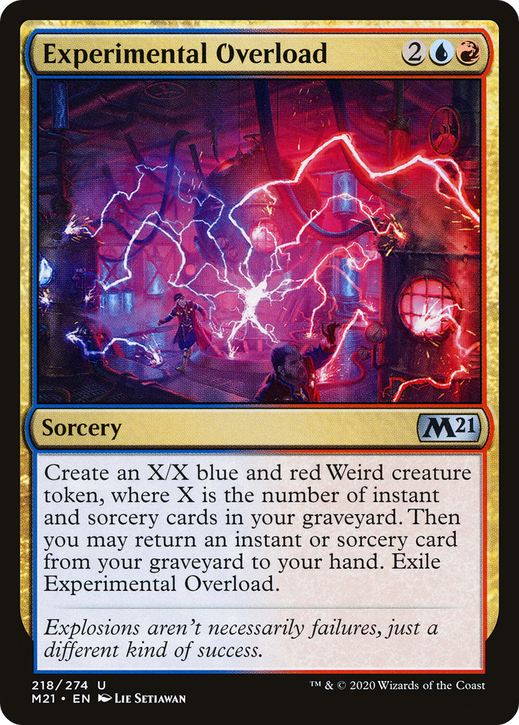 Experimental Overload [Core Set 2021] | Grognard Games