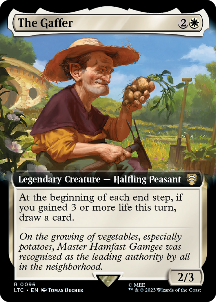 The Gaffer (LTC-096) - Tales of Middle-earth Commander: (Extended Art) Foil | Grognard Games