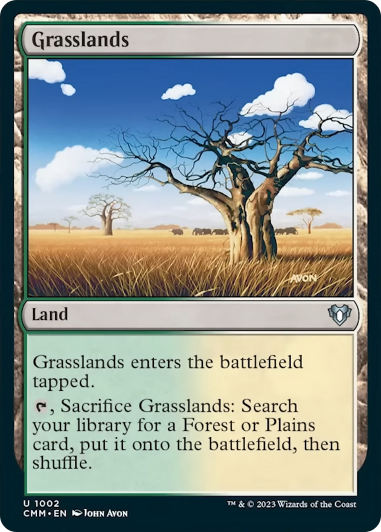 Grasslands [Commander Masters] | Grognard Games