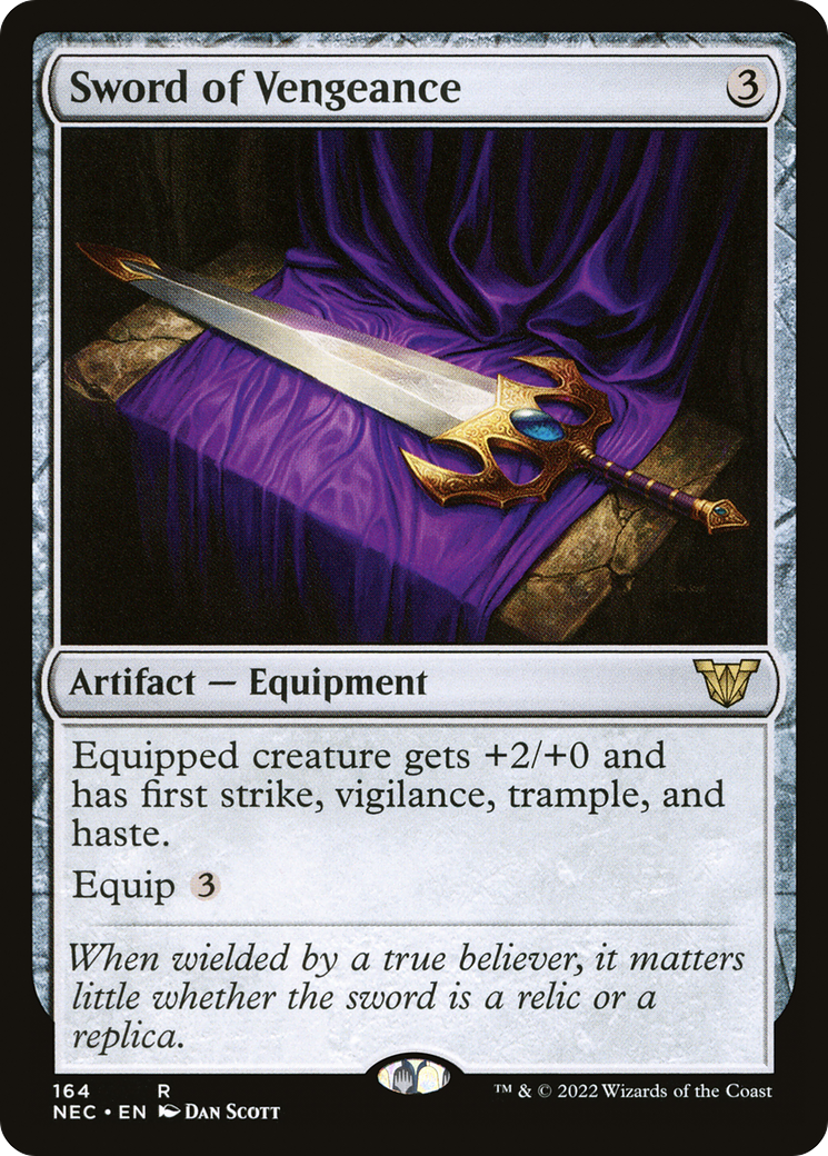 Sword of Vengeance [Kamigawa: Neon Dynasty Commander] | Grognard Games