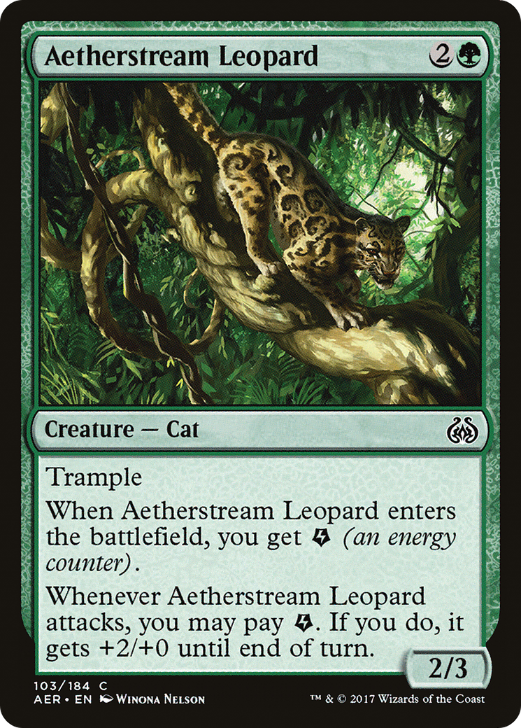 Aetherstream Leopard [Aether Revolt] | Grognard Games