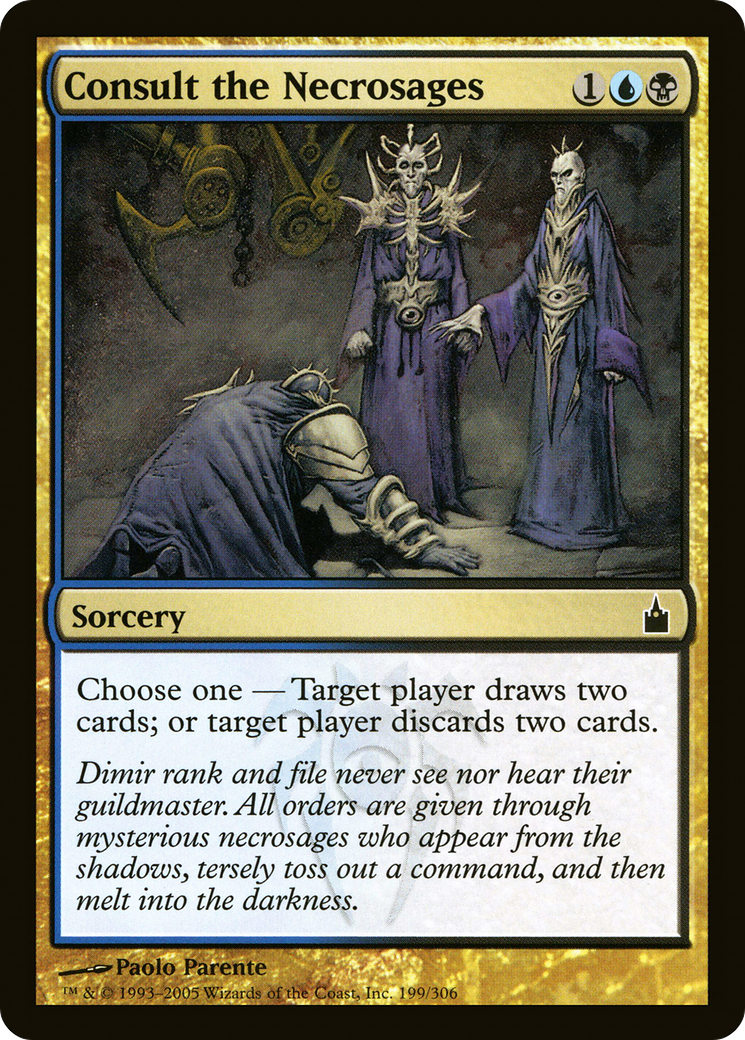 Consult the Necrosages [Ravnica: City of Guilds] | Grognard Games