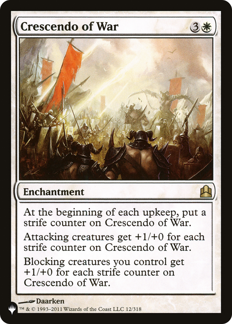 Crescendo of War [The List] | Grognard Games