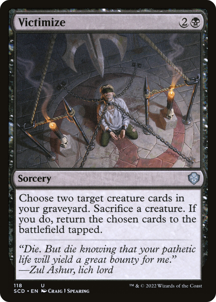 Victimize [Starter Commander Decks] | Grognard Games