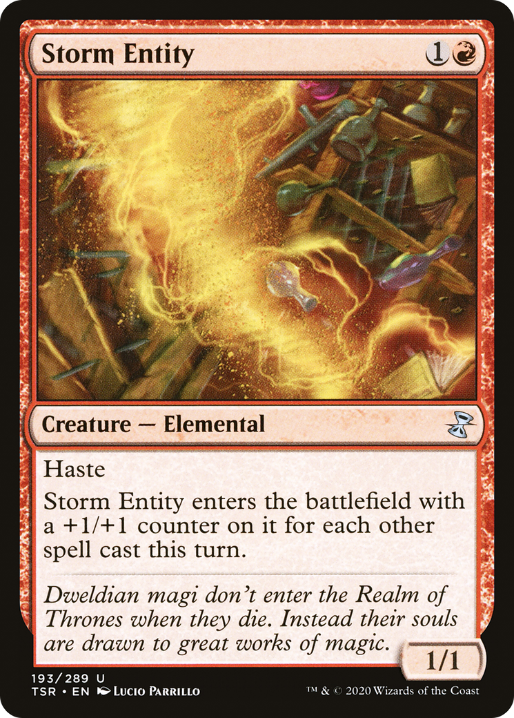 Storm Entity [Time Spiral Remastered] | Grognard Games
