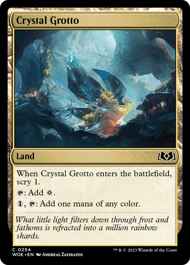 Crystal Grotto [Wilds of Eldraine] | Grognard Games