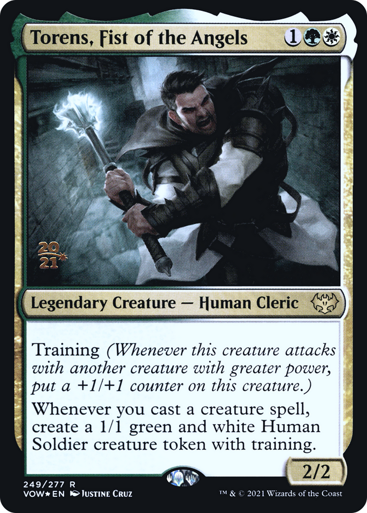 Torens, Fist of the Angels [Innistrad: Crimson Vow Prerelease Promos] | Grognard Games