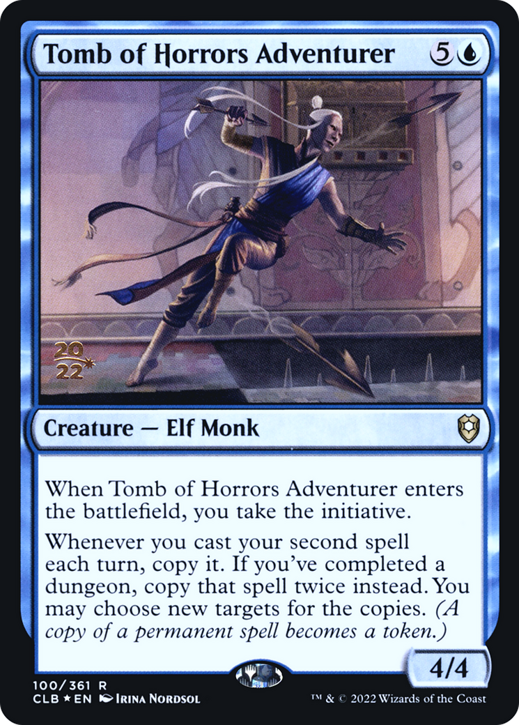 Tomb of Horrors Adventurer [Commander Legends: Battle for Baldur's Gate Prerelease Promos] | Grognard Games