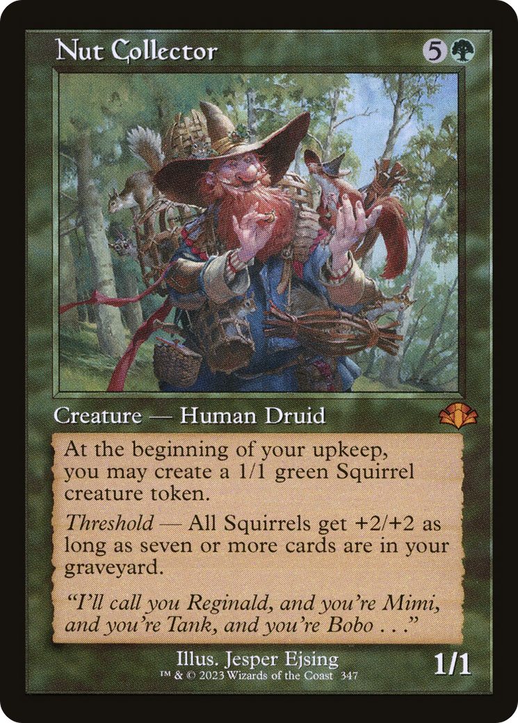 Nut Collector (Retro) [Dominaria Remastered] | Grognard Games