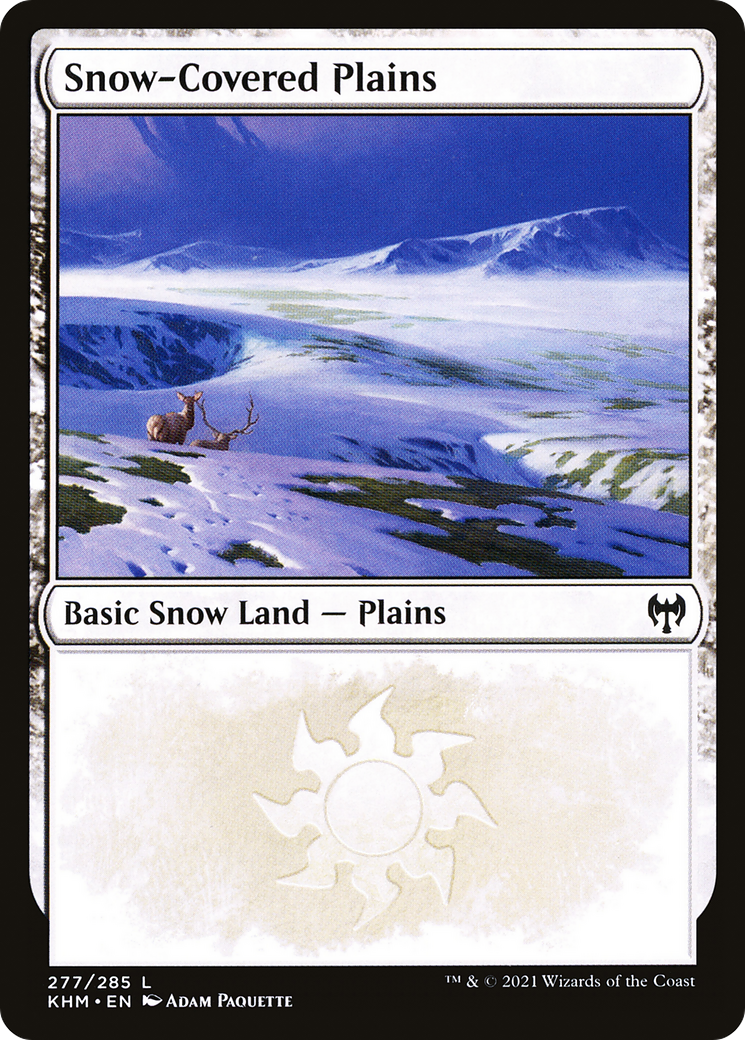 Snow-Covered Plains (277) [Kaldheim] | Grognard Games