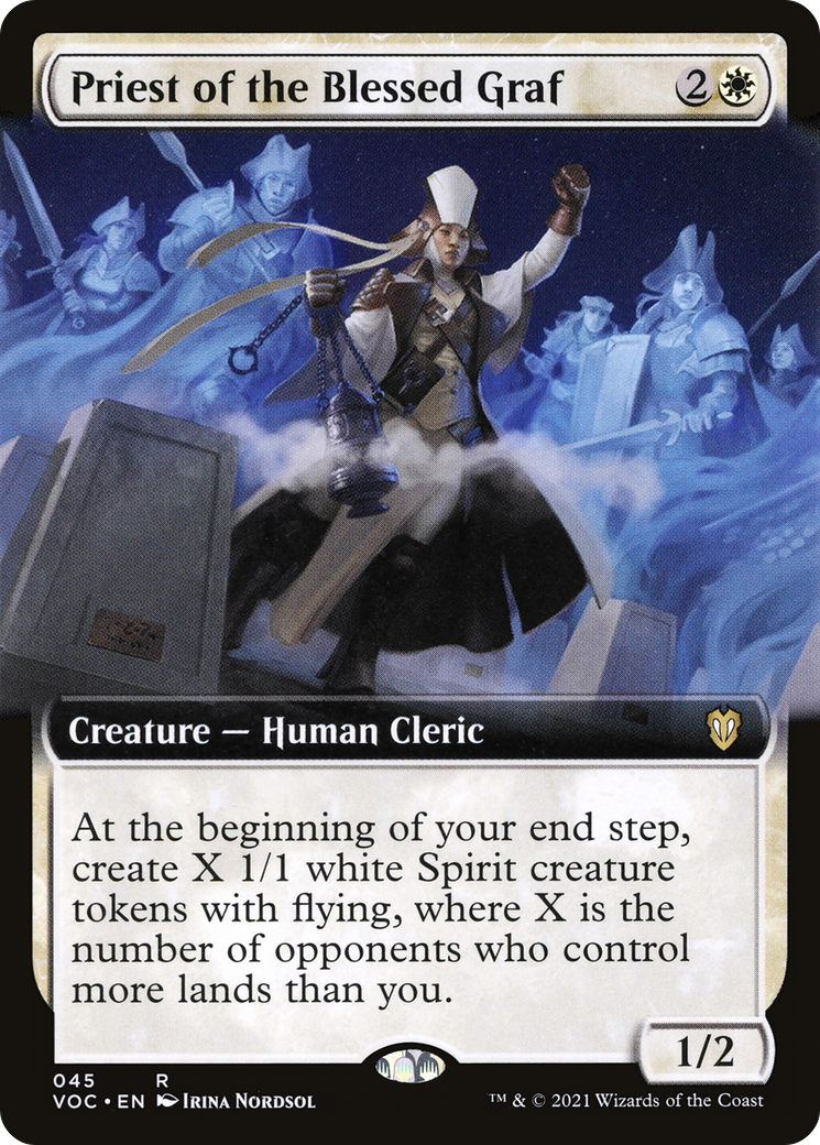 Priest of the Blessed Graf (Extended) [Innistrad: Crimson Vow Commander] | Grognard Games