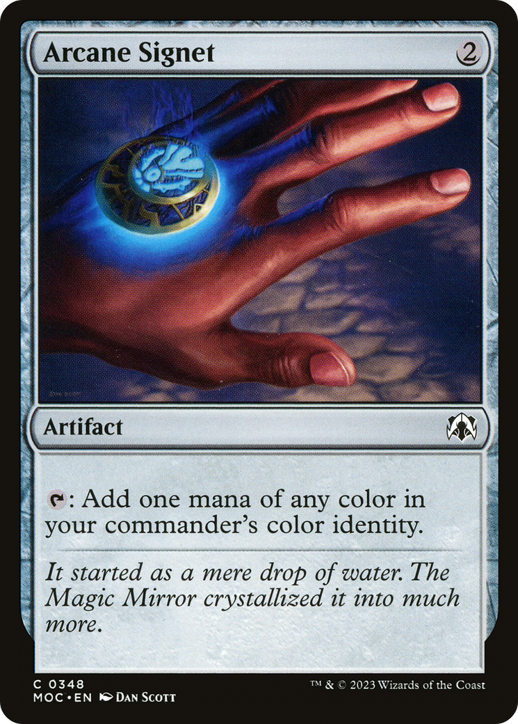 Arcane Signet [March of the Machine Commander] | Grognard Games