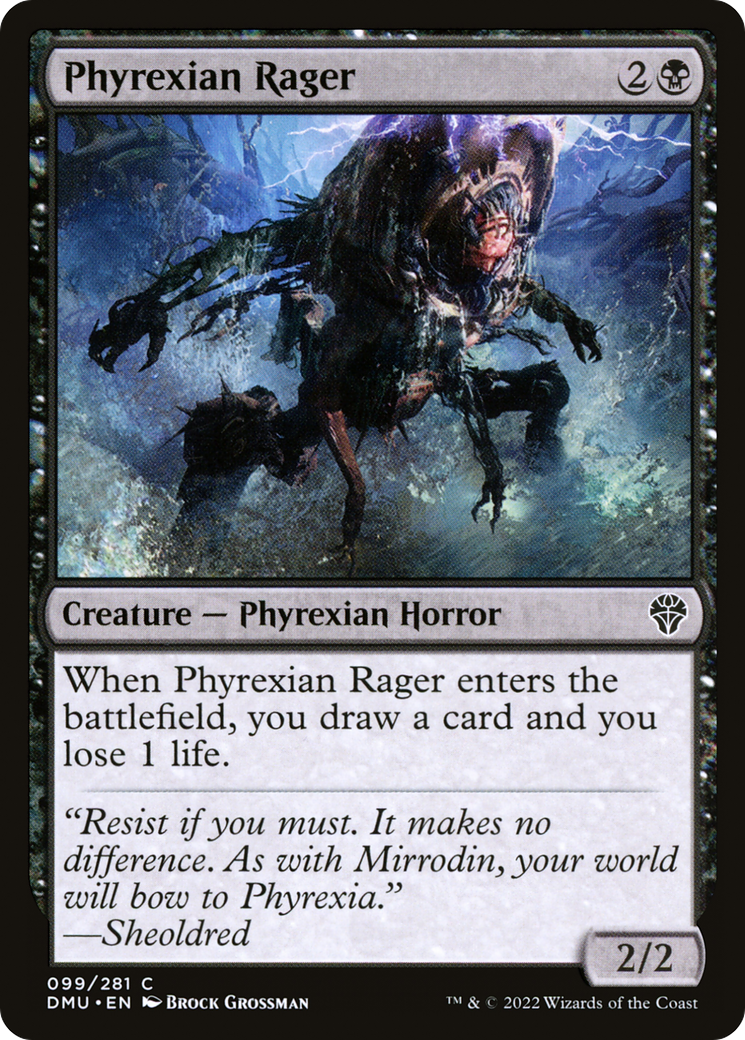 Phyrexian Rager [Dominaria United] | Grognard Games