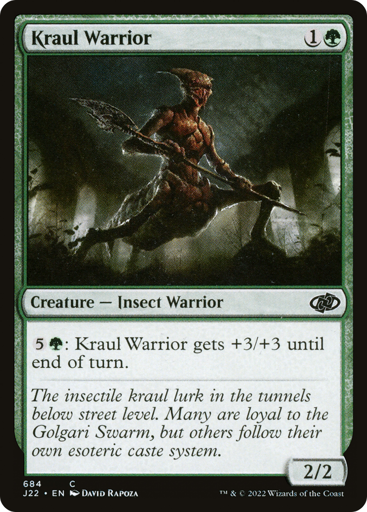 Kraul Warrior [Jumpstart 2022] | Grognard Games