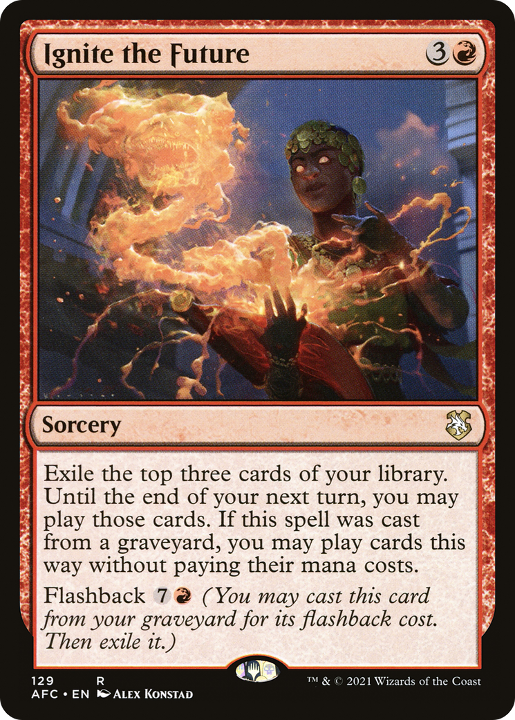 Ignite the Future [Dungeons & Dragons: Adventures in the Forgotten Realms Commander] | Grognard Games