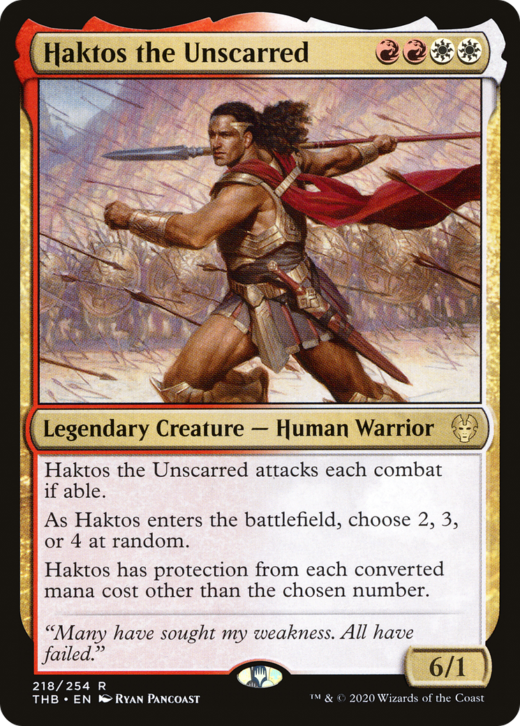 Haktos the Unscarred [Theros Beyond Death] | Grognard Games