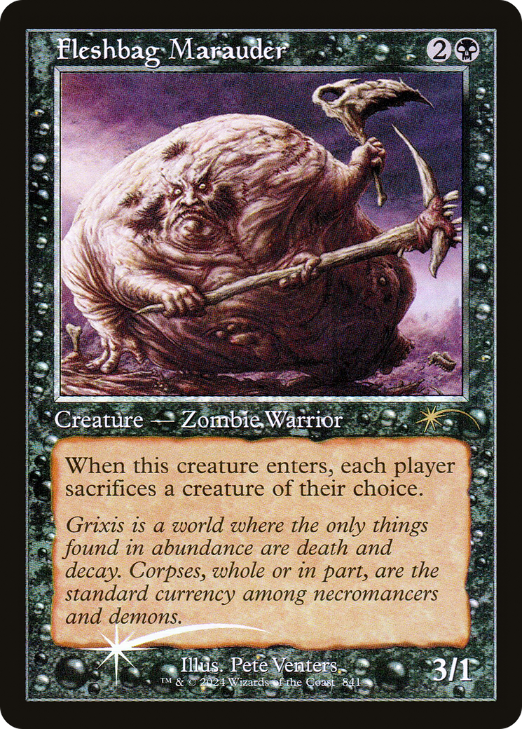 Fleshbag Marauder (841) (Retro Frame) [Secret Lair Drop Series] | Grognard Games