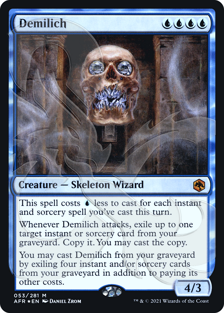 Demilich (Ampersand Promo) [Dungeons & Dragons: Adventures in the Forgotten Realms Promos] | Grognard Games