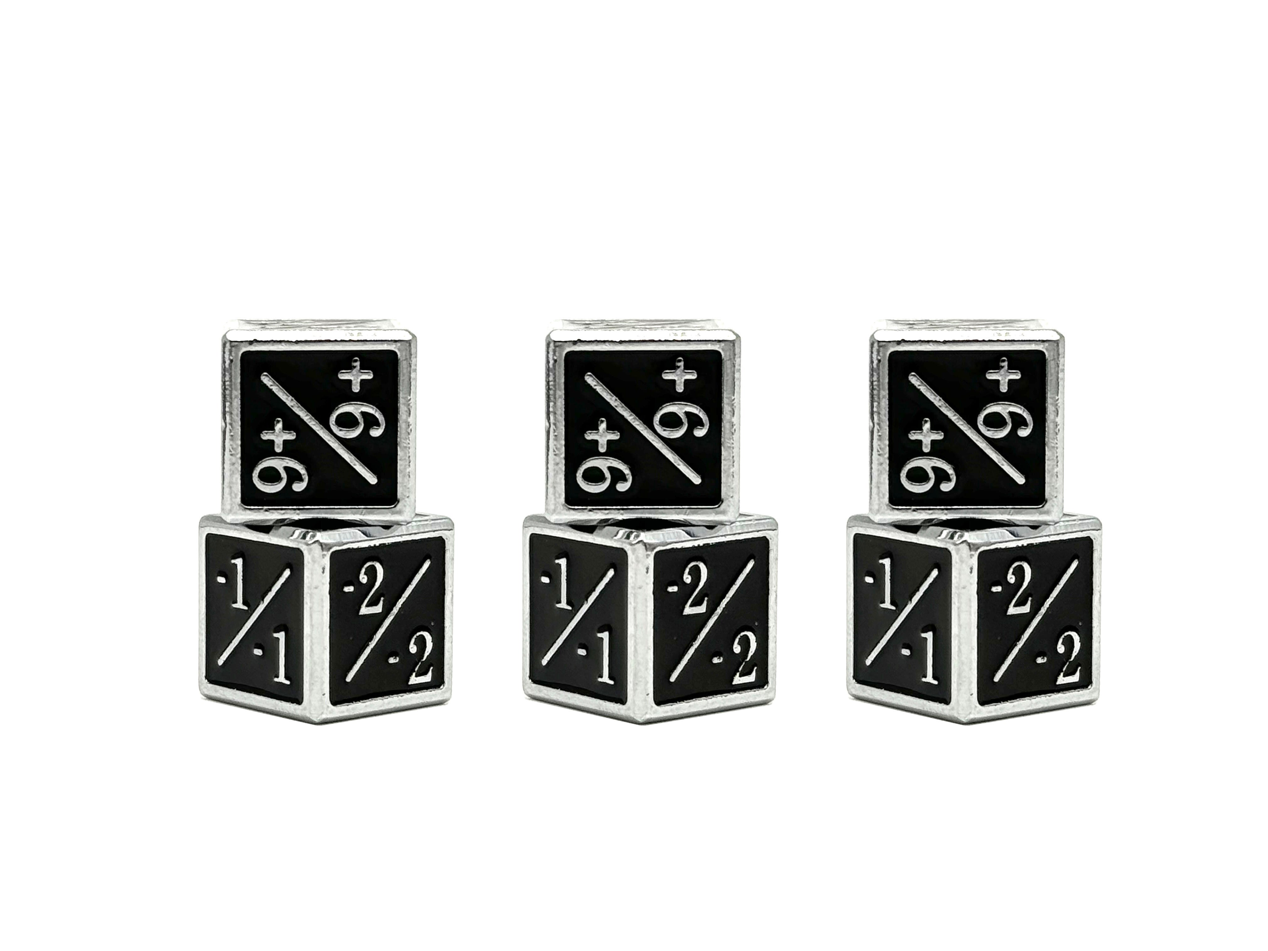 Norse Foundry Card Game Counters - Black | Grognard Games
