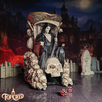 Grim Throne Resin Dice Tower | Grognard Games