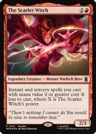 The Scarlet Witch (UMP-431) - Unique and Miscellaneous Promos Foil | Grognard Games