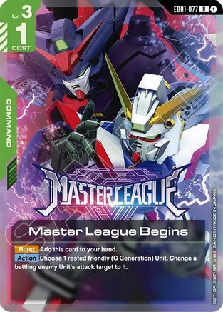 Master League Begins - Eternal Nexus (EB01-077) Holofoil | Grognard Games