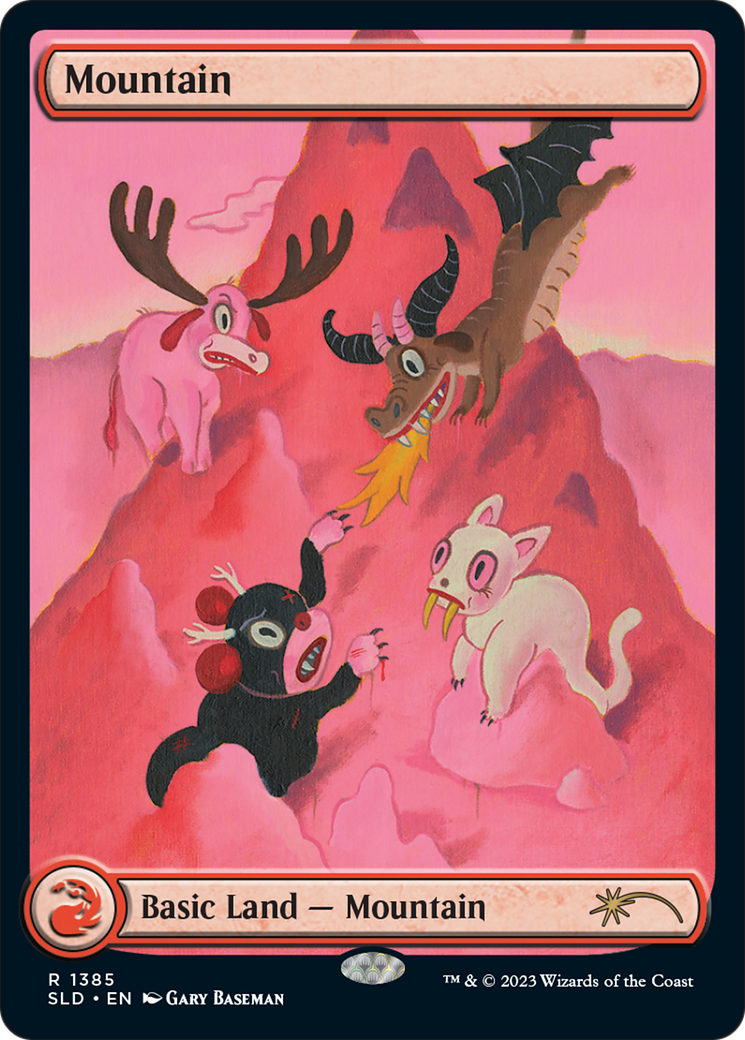 Mountain (1385) [Secret Lair Drop Series] | Grognard Games