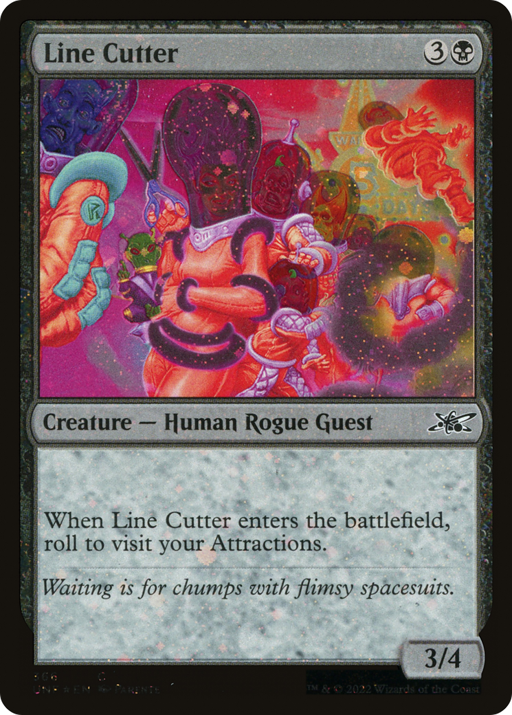 Line Cutter (Galaxy Foil) [Unfinity] | Grognard Games