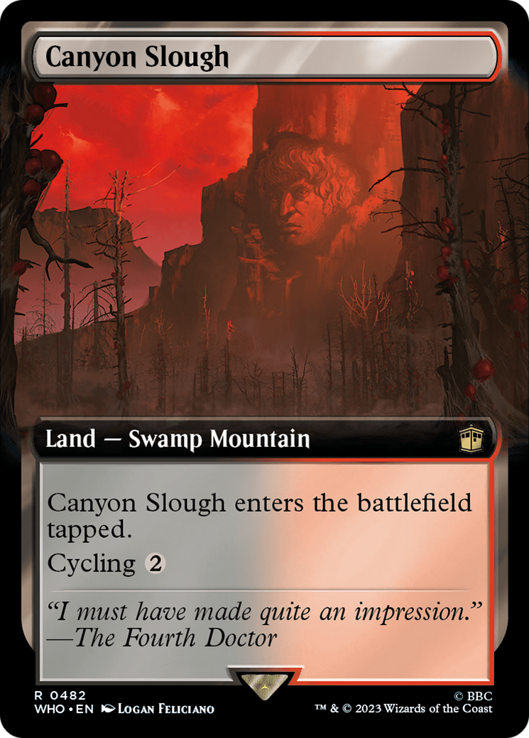 Canyon Slough (Extended Art) [Doctor Who] | Grognard Games