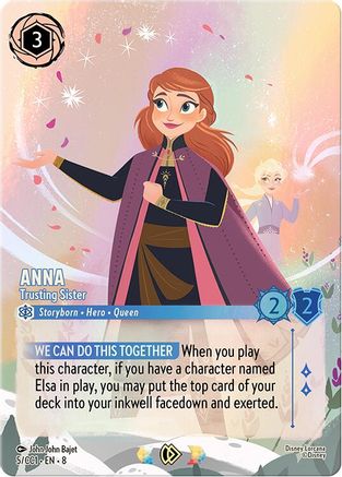 Anna - Trusting Sister (5) - Disney Lorcana Promo Cards Holofoil | Grognard Games