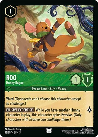 Roo - Hunny Rogue (83/204) - Attack of the Vine | Grognard Games