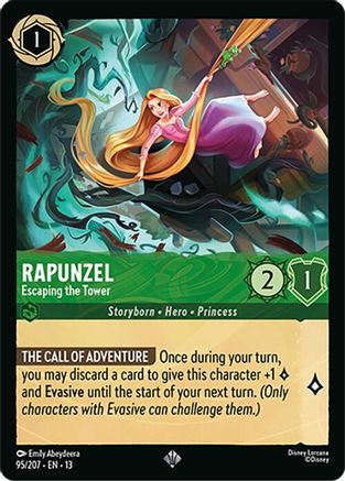 Rapunzel - Escaping the Tower (95/204) - Attack of the Vine | Grognard Games