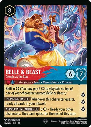 Belle & Beast - Certain as the Sun (132/204) - Attack of the Vine | Grognard Games