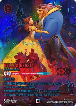 Belle & Beast - Certain as the Sun (Iconic) (245/204) - Attack of the Vine Holofoil | Grognard Games