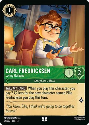 Carl Fredricksen - Loving Husband (74/204) - Attack of the Vine | Grognard Games