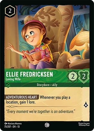 Ellie Fredricksen - Loving Wife (75/204) - Attack of the Vine | Grognard Games