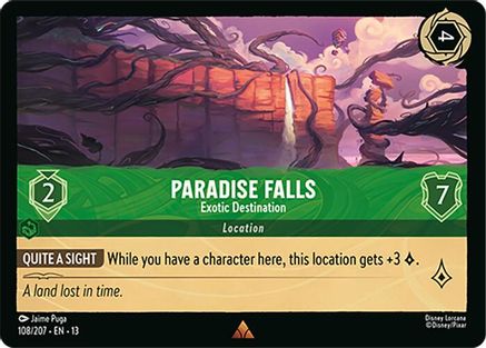 Paradise Falls - Exotic Destination (108/204) - Attack of the Vine | Grognard Games